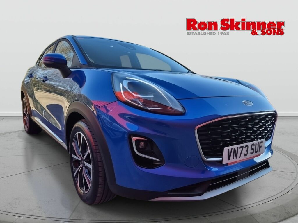 Ford Puma 1.0T Ecoboost Mhev Titanium Suv Hybrid Blue