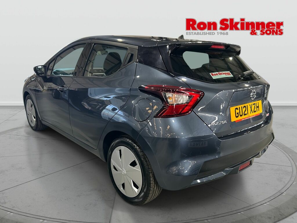 Nissan Micra 1.0 Ig-t Acenta Hatchback Euro 6 GU21XZH Grey #3