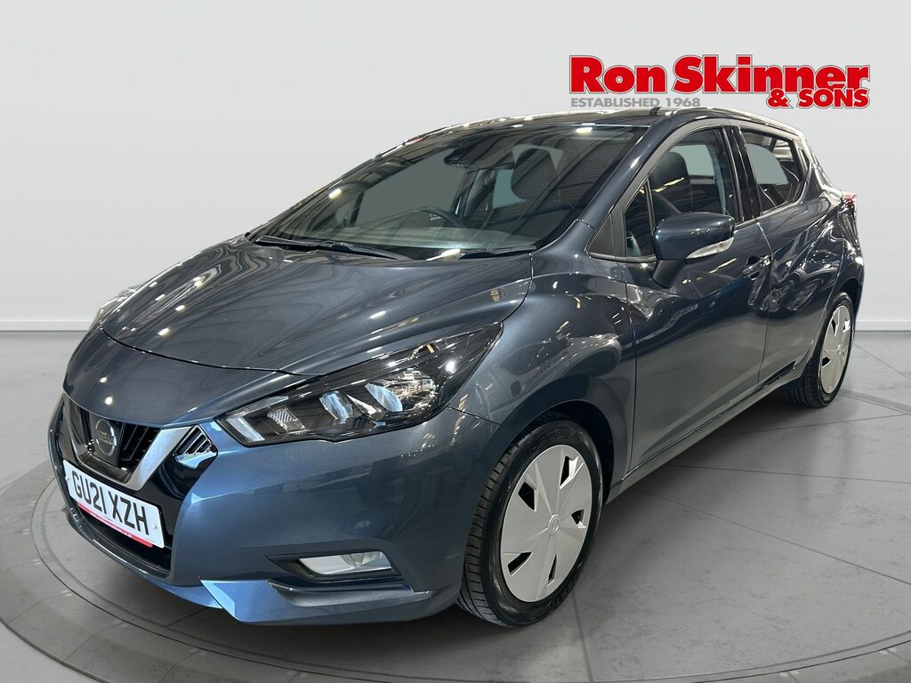 Nissan Micra 1.0 Ig-t Acenta Hatchback Euro 6 GU21XZH Grey #2