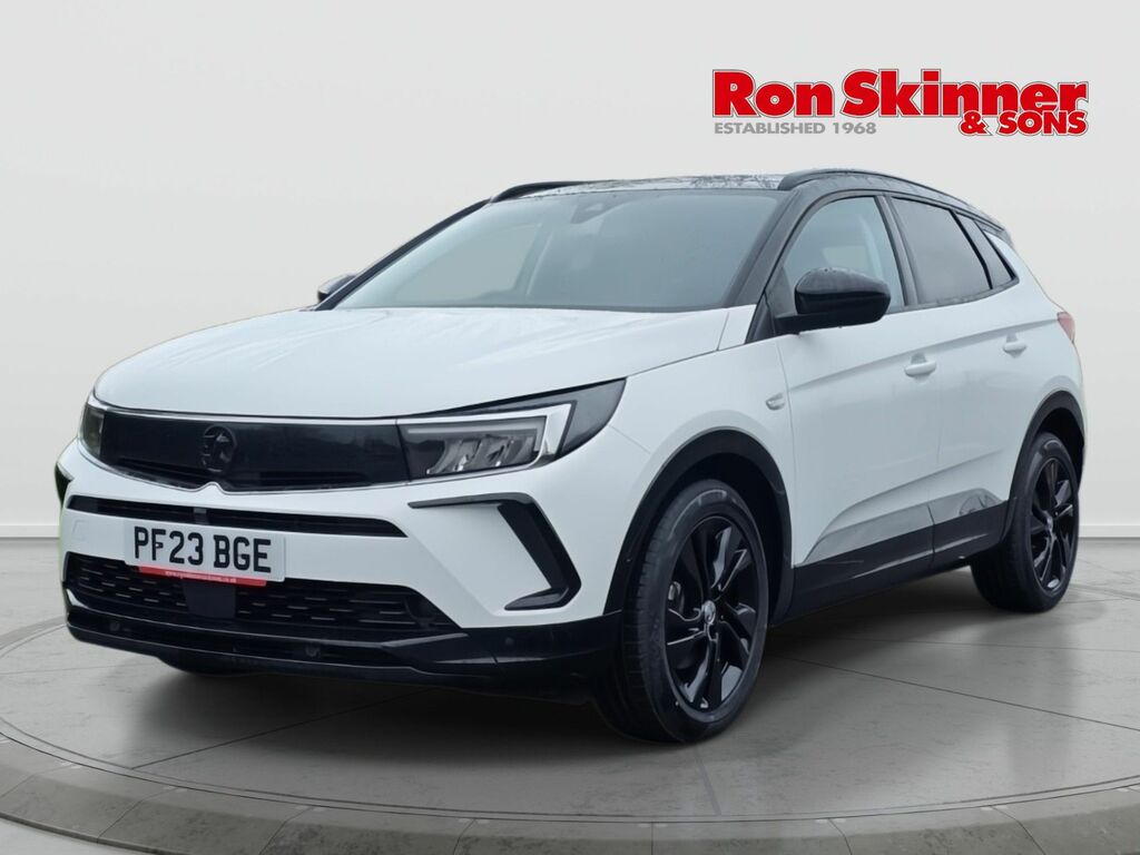 Vauxhall Grandland 1.2 Turbo Gs Suv Euro 6 Ss 1 PF23BGE White #2