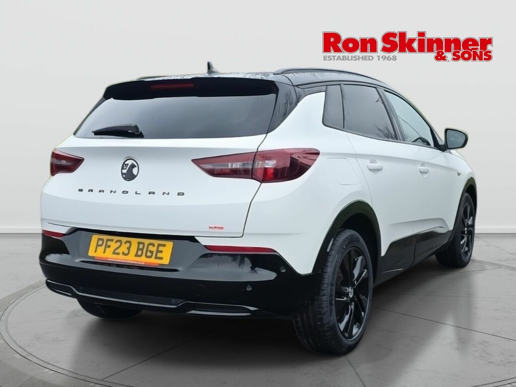 Vauxhall Grandland 1.2 Turbo Gs Suv Euro 6 Ss 1 PF23BGE White #4