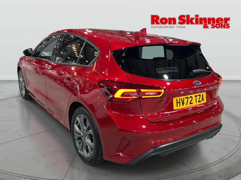 Ford Focus 1.0T Ecoboost Mhev St-line Edition Hatchback P HV72TZA Red #3