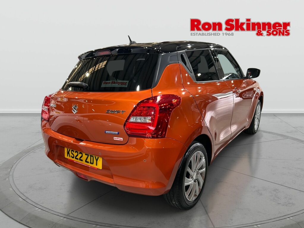 Suzuki Swift 1.2 Dualjet Mhev Sz-t Hatchback Hybrid KS22ZDY Orange #4