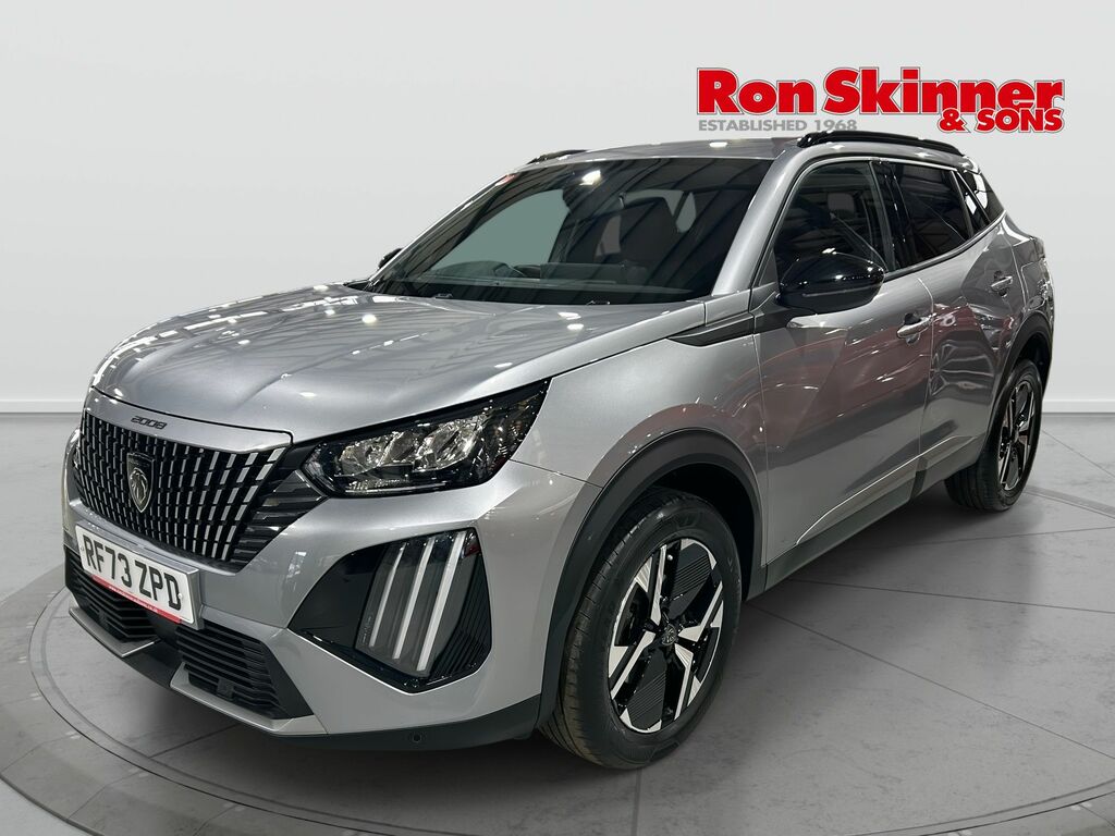 Peugeot 2008 1.2 Puretech Allure Suv Euro 6 RF73ZPD Grey #2