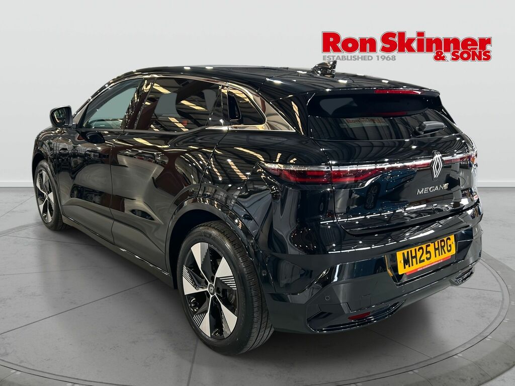 Renault Megane E-Tech Comfort Range 60Kwh Techno Hatchback MH25HRG Black #3