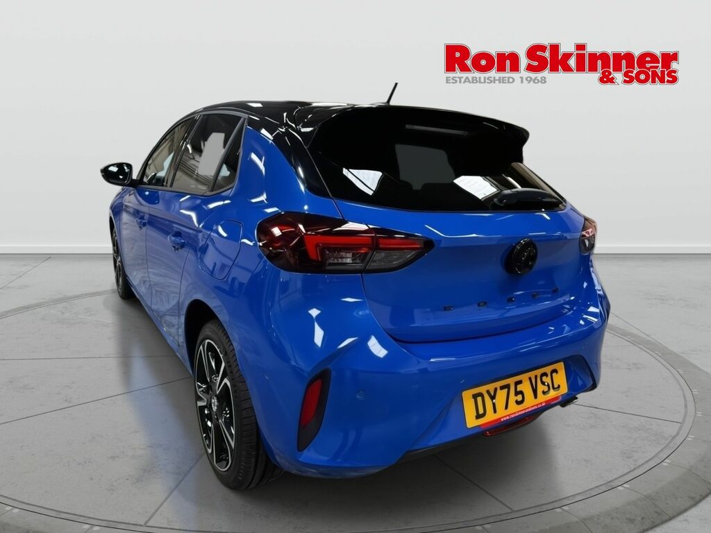 Vauxhall Corsa 1.2 Turbo Gs Hatchback Euro 6 Ss DY75VSC Blue #3