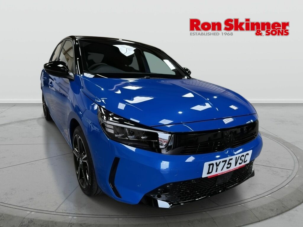 Vauxhall Corsa 1.2 Turbo Gs Hatchback Euro 6 Ss Blue