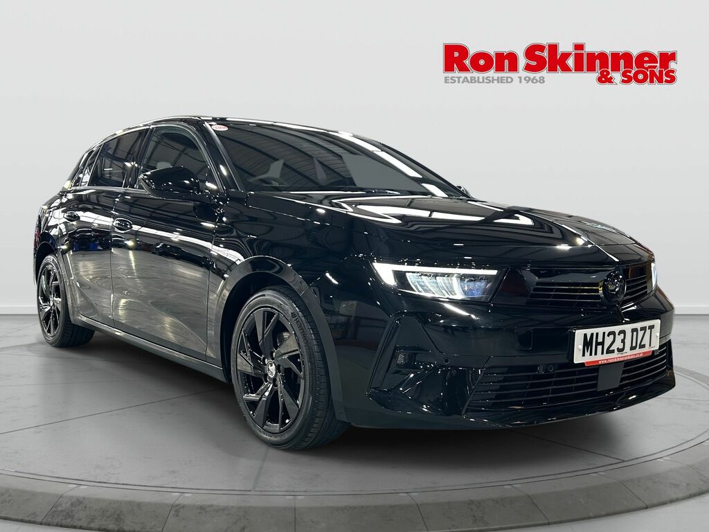 Vauxhall Astra 1.2 Turbo Gs Hatchback Euro 6 S Black