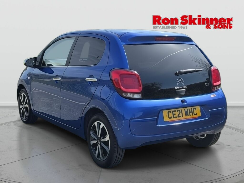 Citroen C1 1.0 Vti Shine Hatchback Euro 6 CE21WHC Blue #3