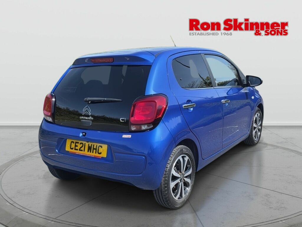 Citroen C1 1.0 Vti Shine Hatchback Euro 6 CE21WHC Blue #4