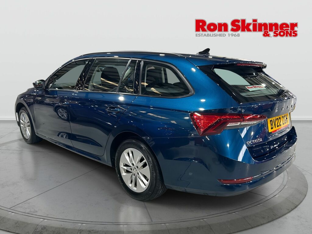 Skoda Octavia 2.0 Tdi Se Estate Euro 6 Ss Blue #3