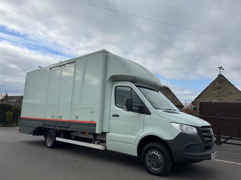 Mercedes-Benz Sprinter 2.1 516 Cdi Chassis Cab G-tronic Rwd L YK70EAA Green #3