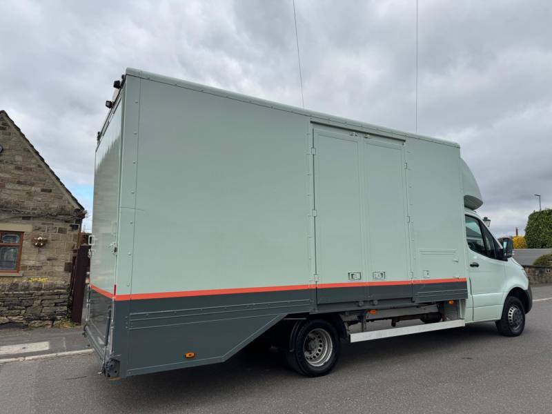 Mercedes-Benz Sprinter 2.1 516 Cdi Chassis Cab G-tronic Rwd L YK70EAA Green #5