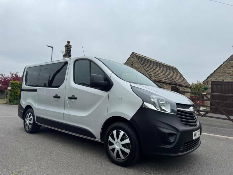 Vauxhall Vivaro 1.6 Cdti 2900 Biturbo Ecoflex L1 H1 Euro 6 Ss 5 NK17CKC Silver
