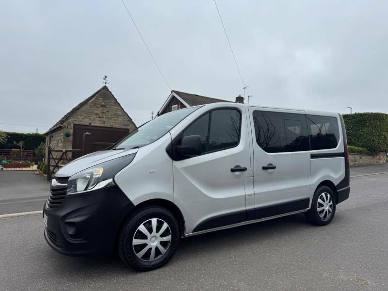 Vauxhall Vivaro 1.6 Cdti 2900 Biturbo Ecoflex L1 H1 Euro 6 Ss 5 NK17CKC Silver #2