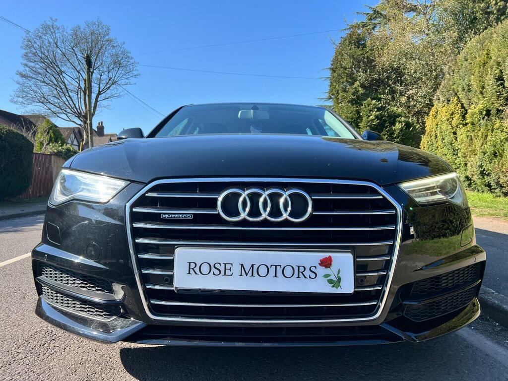 Audi A6 Avant 2.0 Tdi Se Executive S Tronic Quattro Euro 6 Ss WR67YTM Black #4