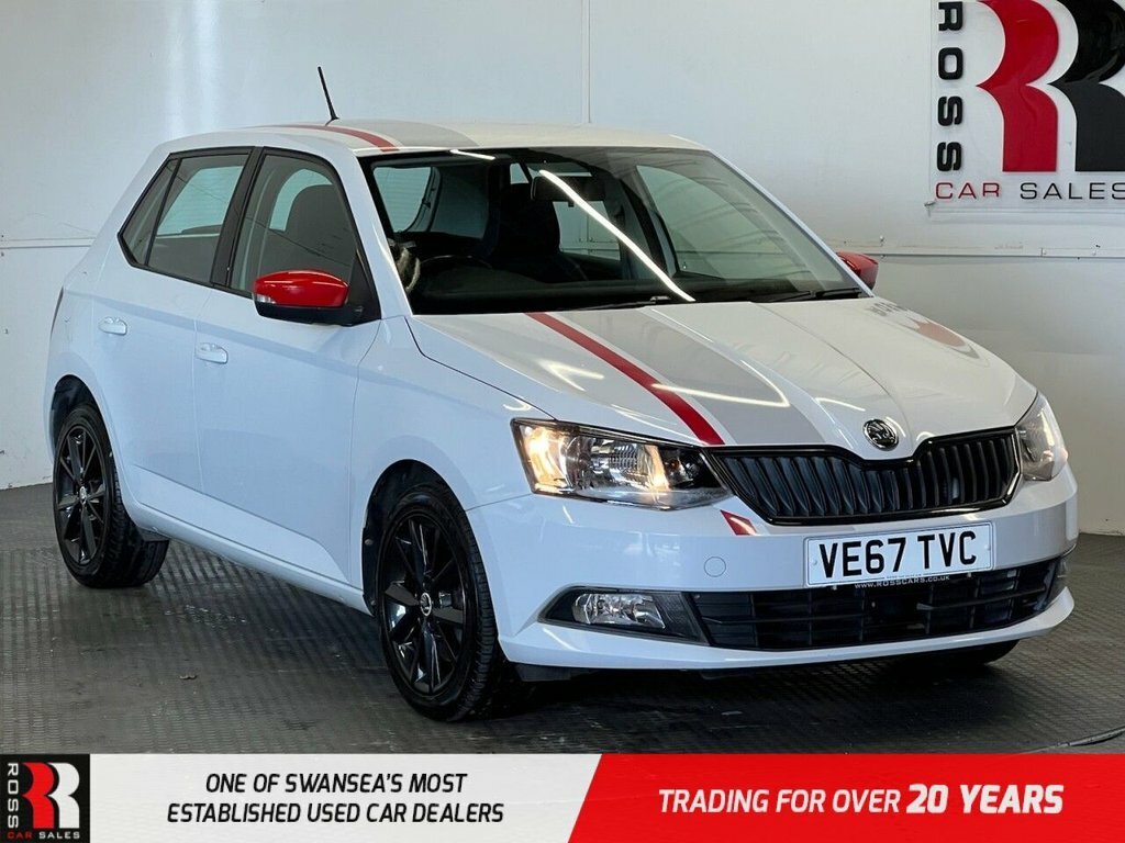 Skoda Fabia 1L Redline White