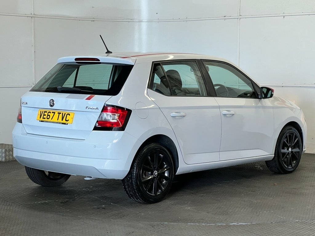 Skoda Fabia 1L Redline VE67TVC White #3