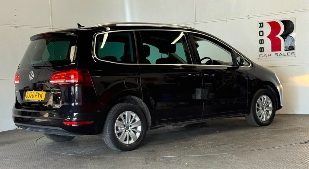 Volkswagen Sharan 2L Se Nav Black #3