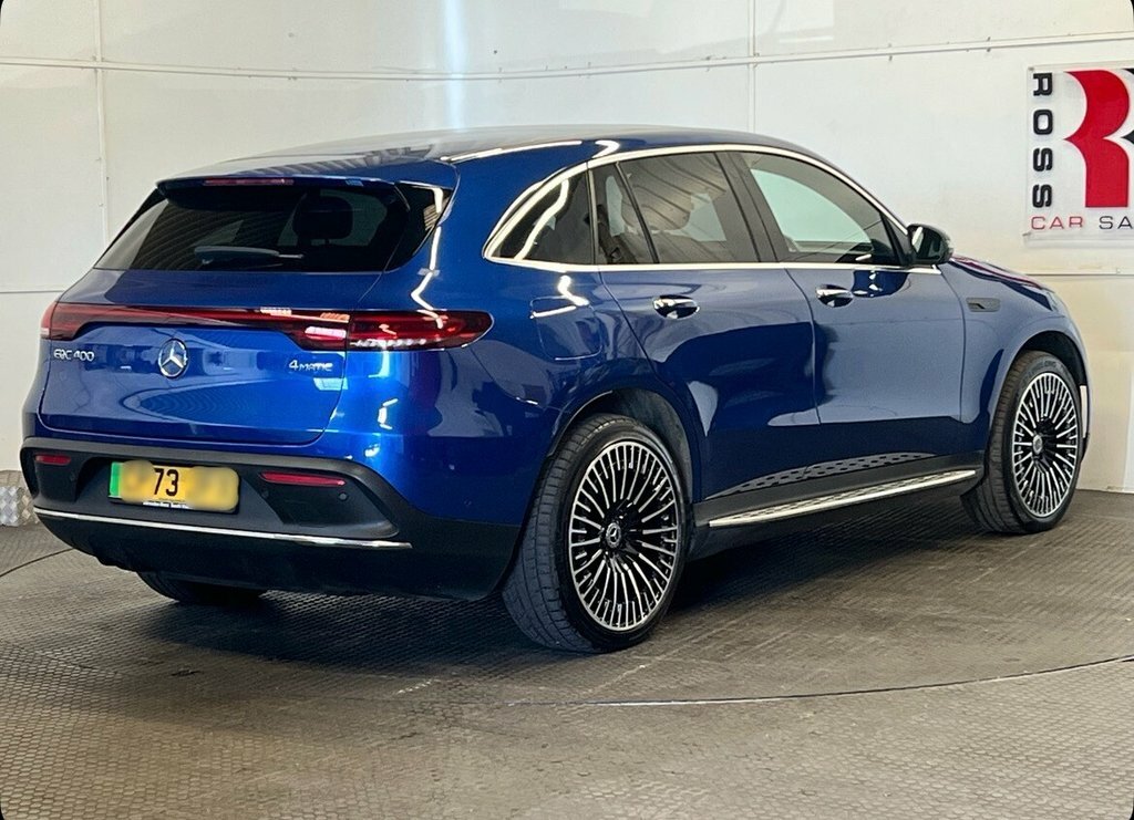 Mercedes-Benz EQC Suv  Blue #3