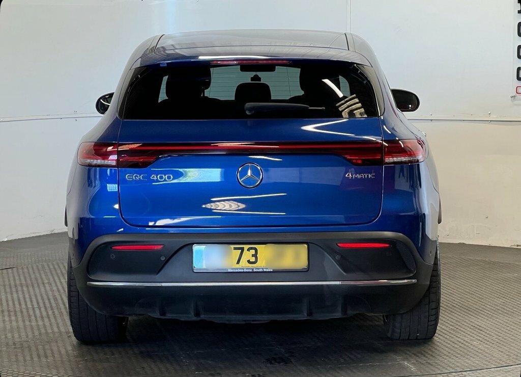 Mercedes-Benz EQC Suv  Blue #4