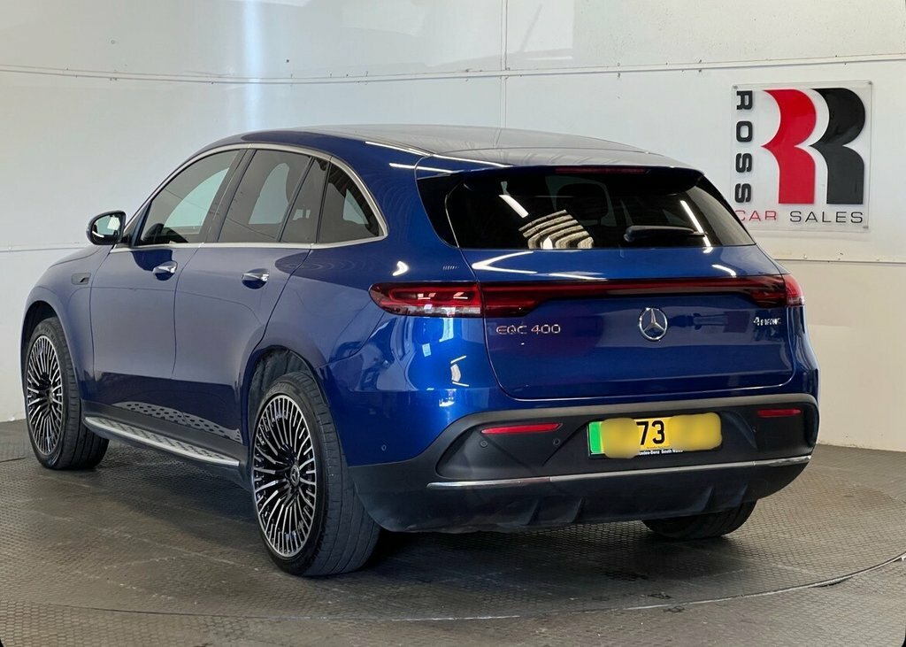 Mercedes-Benz EQC Suv  Blue #5