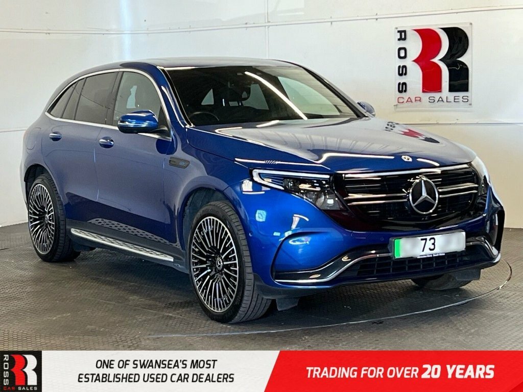 Mercedes-Benz EQC Suv Blue