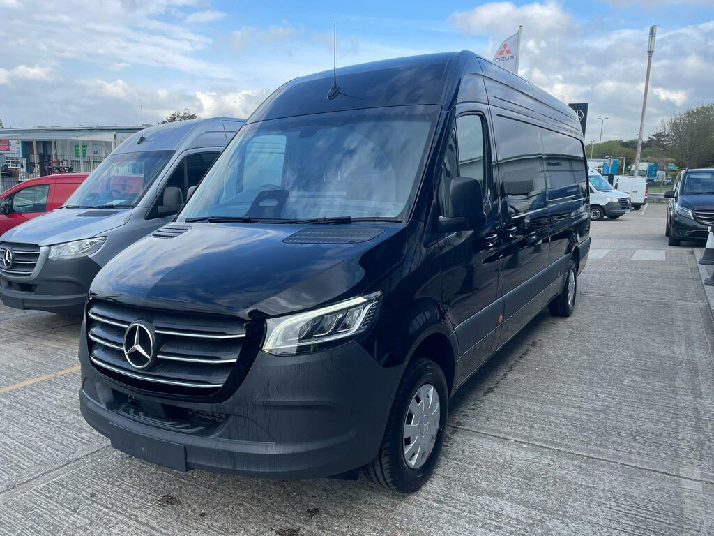 Mercedes-Benz Sprinter 2.0 315 Cdi Hd Pro Rwd L3 H2 Euro 6 Ss  Black #2