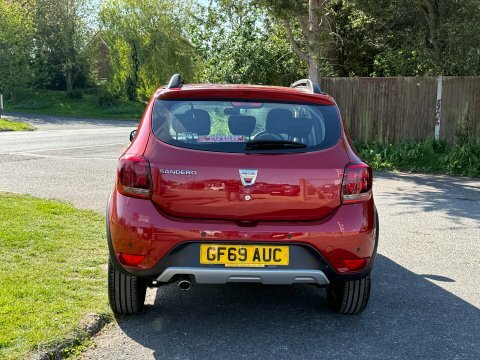 Dacia Sandero Stepway Techroad Nav Tce GF69AUC Red #5