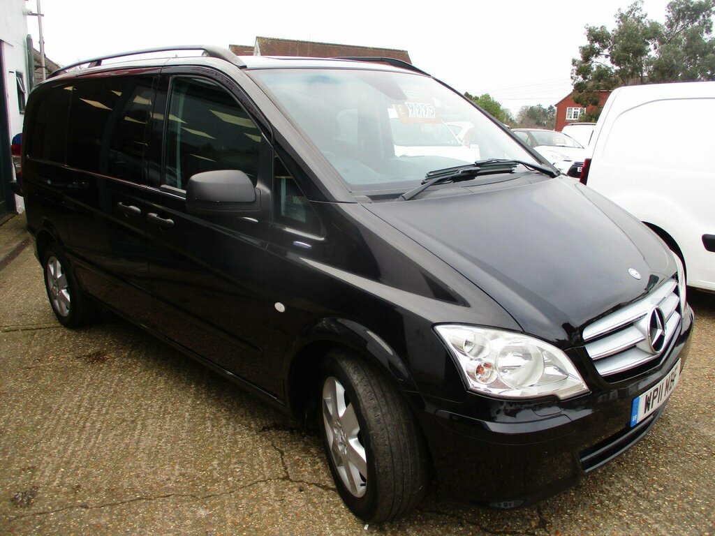 Mercedes-Benz Vito 3.0 122 Cdi Blueefficiency Dualiner L1 WP11MBF Black #6