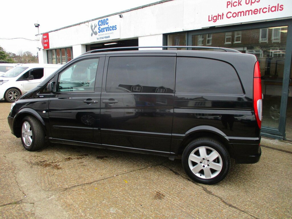 Mercedes-Benz Vito 3.0 122 Cdi Blueefficiency Dualiner L1 WP11MBF Black #2