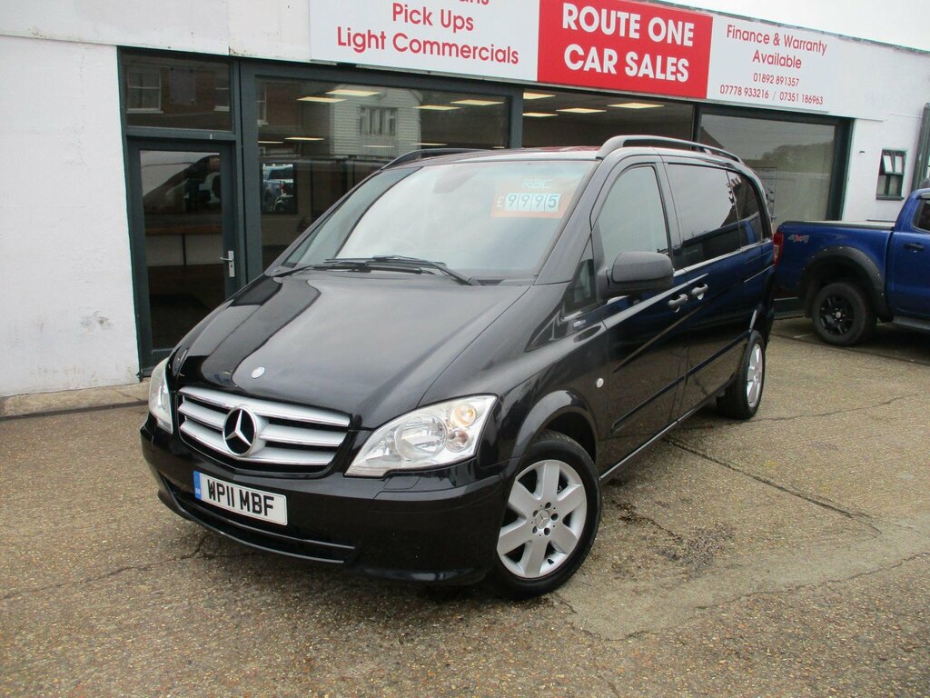 Mercedes-Benz Vito 3.0 122 Cdi Blueefficiency Dualiner L1 Black