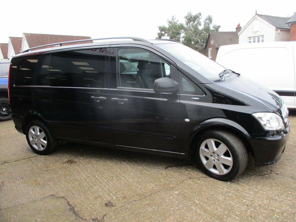 Mercedes-Benz Vito 3.0 122 Cdi Blueefficiency Dualiner L1 WP11MBF Black #5