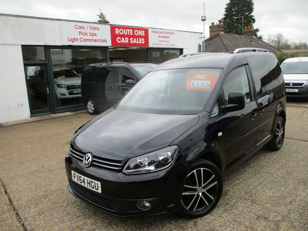 Volkswagen Caddy 1.6 Tdi Bluemotion Tech C20 Black Edition L1 H1 Black