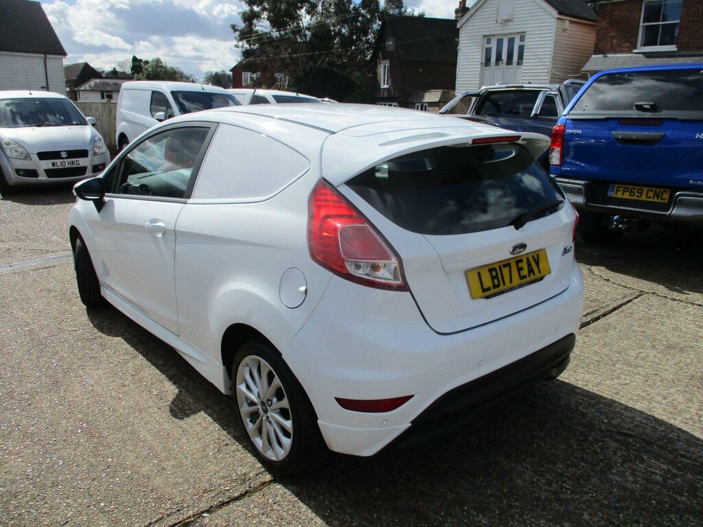 Ford Fiesta 1.5 Tdci Sport Panel Van LB17EAY White #3