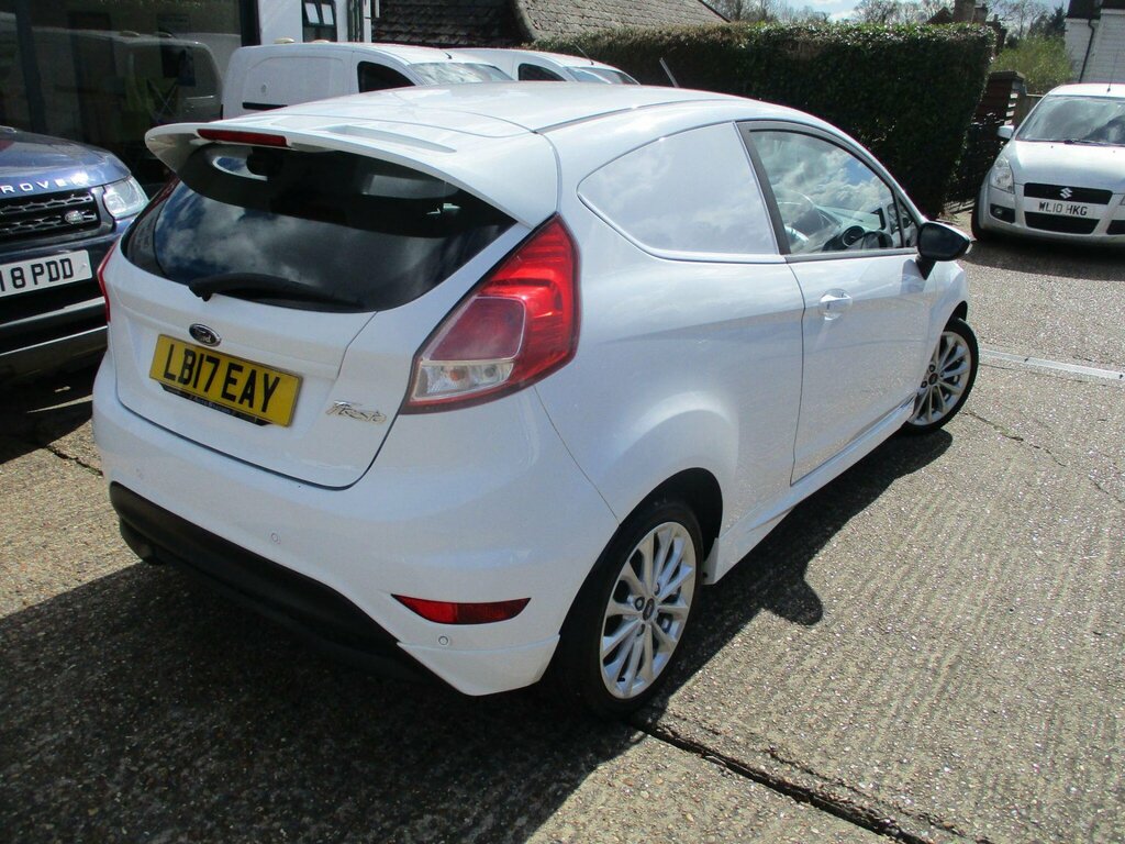 Ford Fiesta 1.5 Tdci Sport Panel Van LB17EAY White #5
