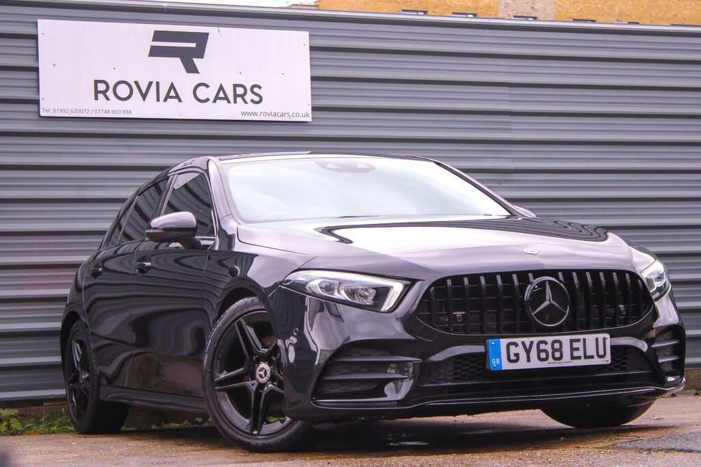 Mercedes-Benz A Class Hatchback 1.5 A180d Amg Line Premium 7G-dct Euro Black