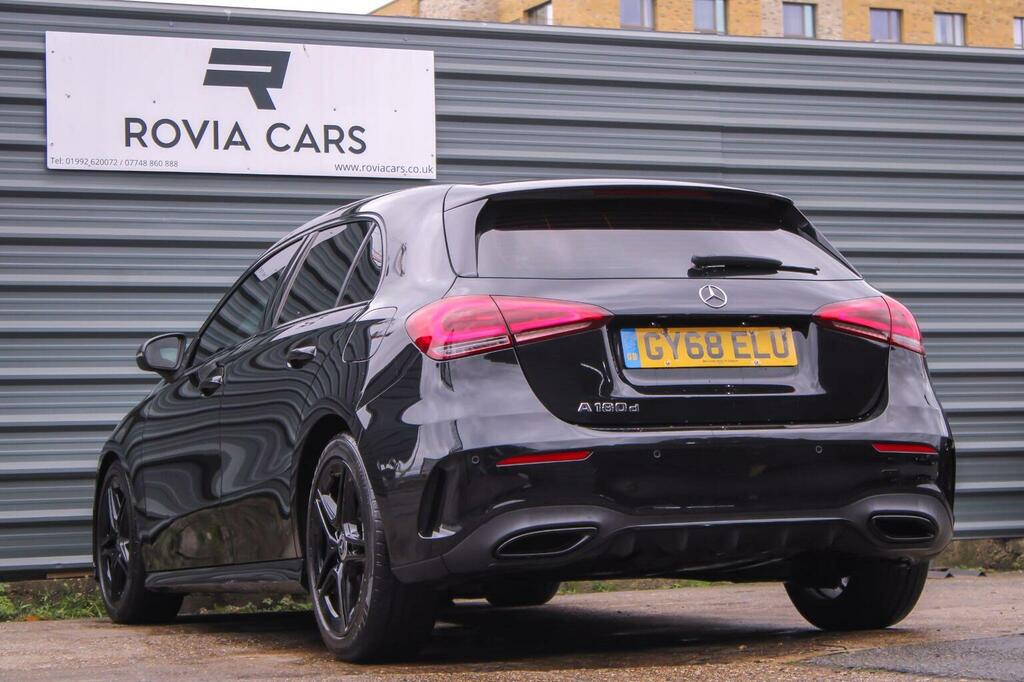 Mercedes-Benz A Class Hatchback 1.5 A180d Amg Line Premium 7G-dct Euro GY68ELU Black #6