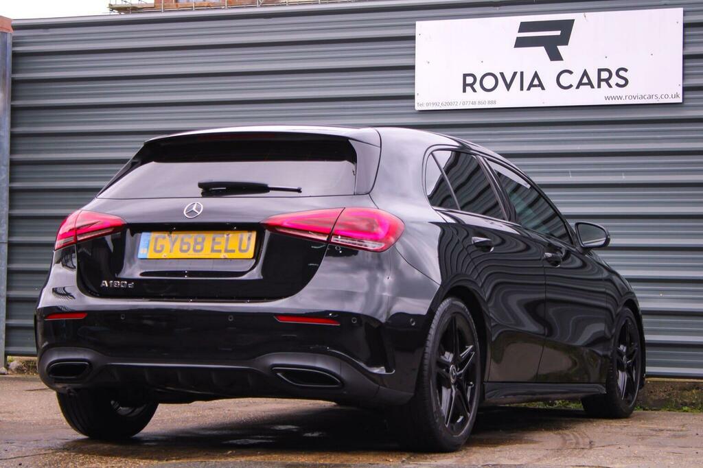 Mercedes-Benz A Class Hatchback 1.5 A180d Amg Line Premium 7G-dct Euro GY68ELU Black #4