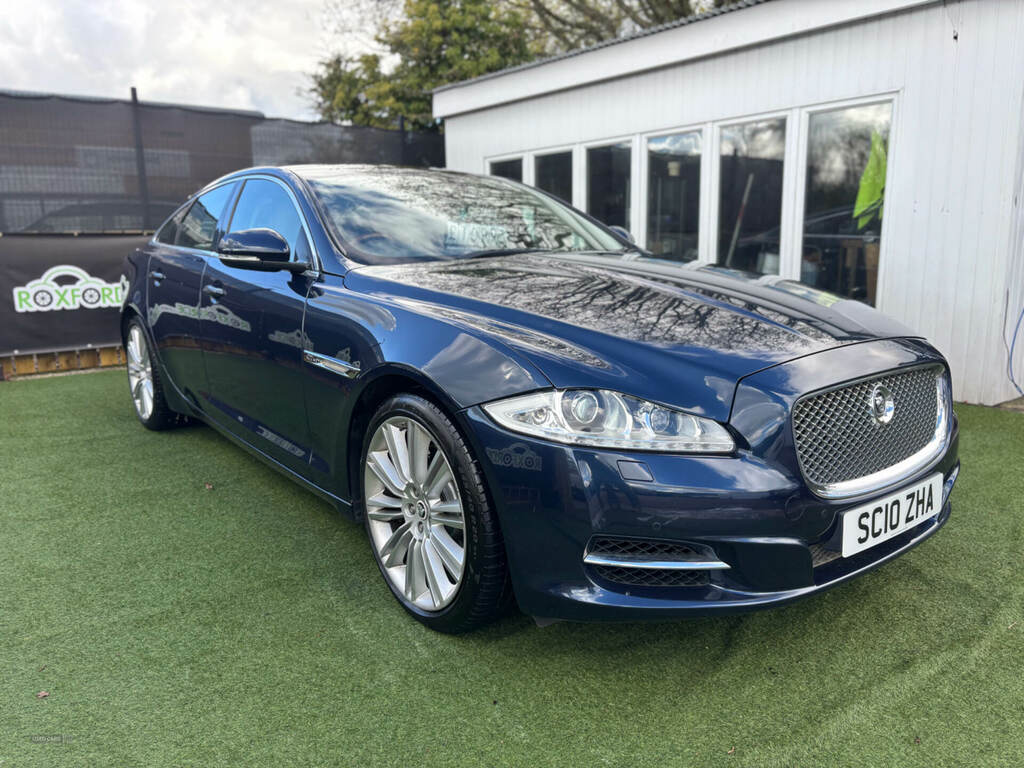Jaguar XJ 3.0D V6 Portfolio Blue #3