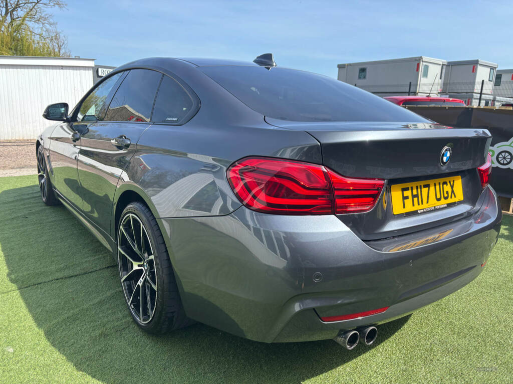 BMW 4 Series 420I M Sport Professional Media FH17UGX Grey #4
