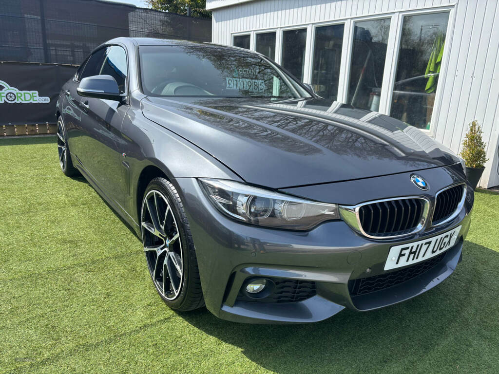 BMW 4 Series 420I M Sport Professional Media FH17UGX Grey #3
