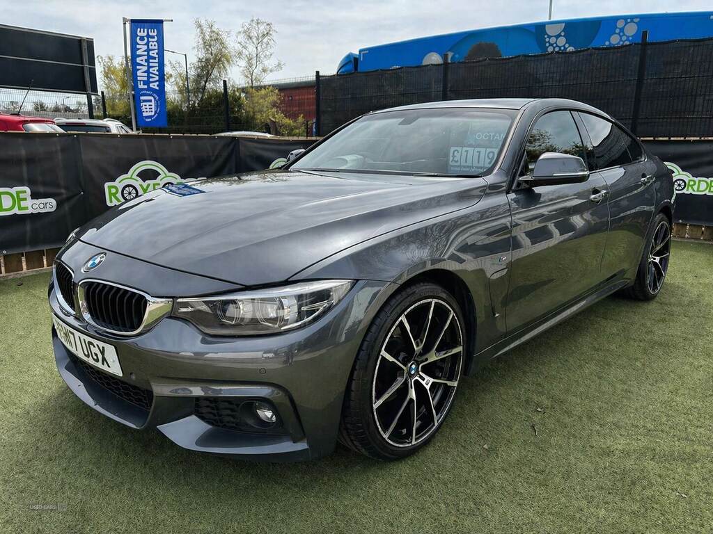 BMW 4 Series 420I M Sport Professional Media Grey