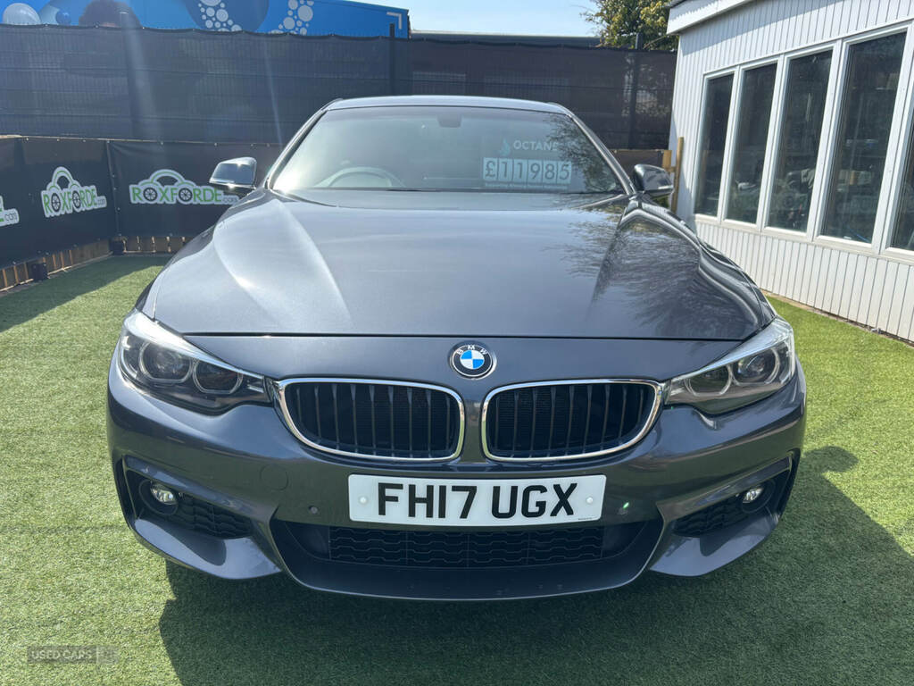 BMW 4 Series 420I M Sport Professional Media FH17UGX Grey #2