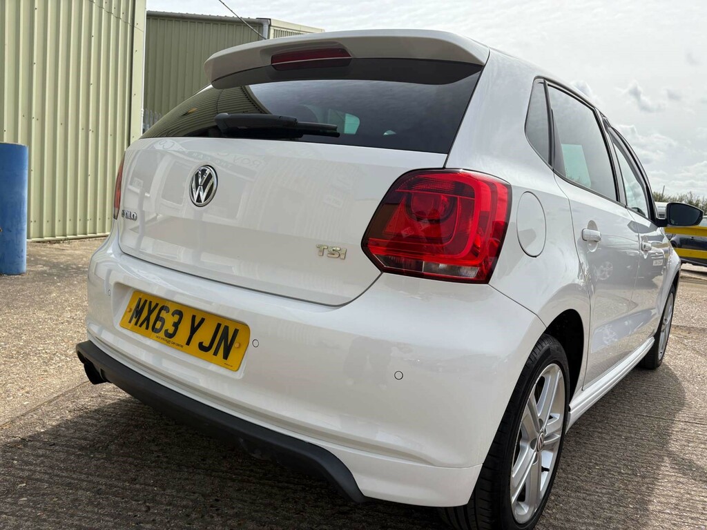 Volkswagen Polo R-line Tsi MX63YJN White #6