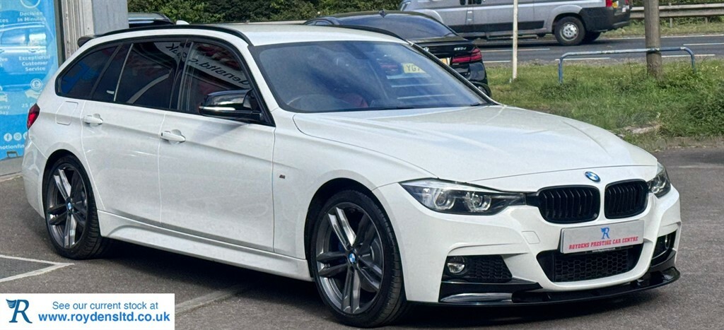BMW 3 Series M Sport Shadow Edition Touring White