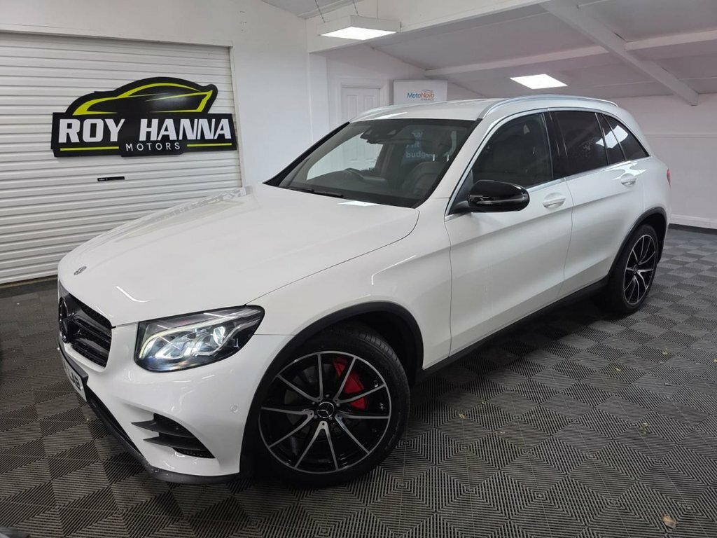 Mercedes-Benz GLC Class 2.1 Glc220d Amg Line Suv G-tronic 4Mati White