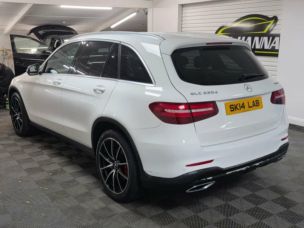 Mercedes-Benz GLC Class 2.1 Glc220d Amg Line Suv G-tronic 4Mati SK14LAB White #4