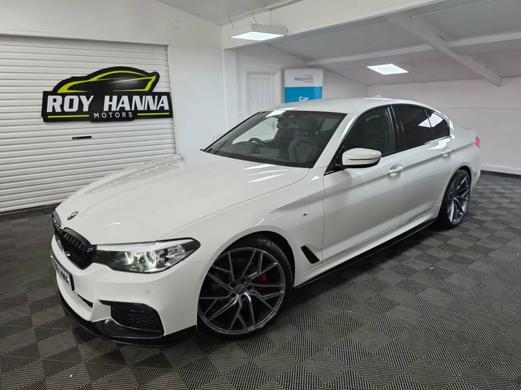BMW 5 Series 2.0 520D M Sport Saloon Euro 6 S White