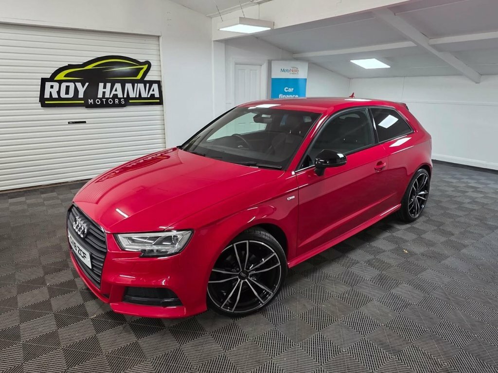 Audi A3 2.0 Tdi Black Edition Hatchback Red